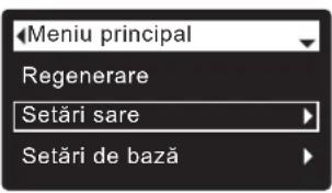 Ecowater eVOLUTION Compact 100 - La modelul Power 600 cu vas de sare separat, trebuie sa introduceti manual valoarea nivelului de sare de fiecare data candid adaugati sare: - 1