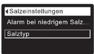 Ecowater eVOLUTION Compact 100 - EINSTELLLEN DES SALZTYPES - 2