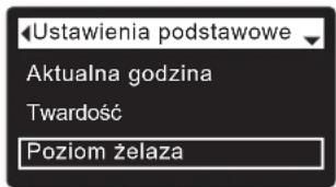 Ecowater eVOLUTION Compact 100 - USTAWIERIE POZIOMU ZELAZA - 2