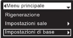 Ecowater eVOLUTION Compact 100 - IMPOSTAZIONE DELL'ORARIO DI AVVIO DI UNA RIGENERAZIONE - 1