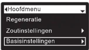 Ecowater eVOLUTION Compact 100 - REGENERATIESTARTTIJD INSTellen - 1