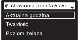 Ecowater eVOLUTION Compact 100 - USTAWIENIE AKTUALNEJ GODZINY - 2