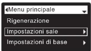 Ecowater eVOLUTION Compact 100 - IMPOSTAZIONE DEL TIPO DI SALE - 1