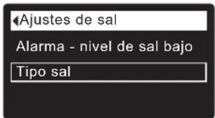 Ecowater eVOLUTION Compact 100 - FIJAR EL TIPO DE SAL - 2