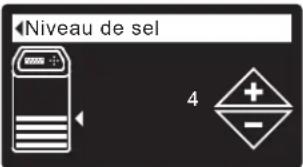 Ecowater eVOLUTION Boost 300 - RÉGLAGE MANUEL DU NIVEAU DE SEL (Modèle à deux réservoirs 600 Power seulement) - 3