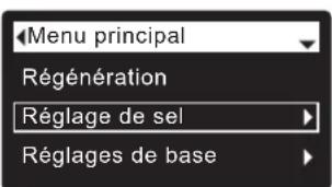 Ecowater eVOLUTION Boost 300 - RÉGLAGE DU TYPE DE SEL - 1