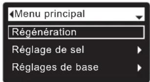Ecowater eVOLUTION Boost 300 - MENU PRINCIPAL - 1