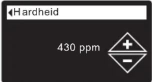 Ecowater eVOLUTION Boost 300 - HARDHEID INSTELLEN - 3