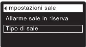 Ecowater eVOLUTION Boost 300 - IMPOSTAZIONE DEL TIPO DI SALE - 2