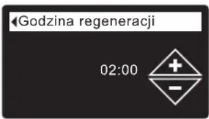 Ecowater eVOLUTION Boost 300 - USTAWIENIE CZASU ROZPOCZĘCIA REGENERACJI - 3