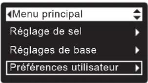 Ecowater eVOLUTION Boost 300 - RÉGLAGE DE LA LANGUE - 1