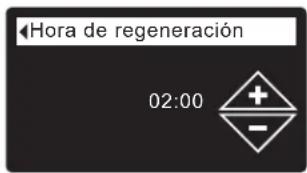 Ecowater eVOLUTION Boost 300 - FIJAR LA HORA DE INICIO DE LA REGENERACIÓN - 3