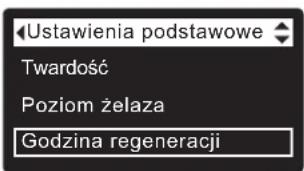 Ecowater eVOLUTION Boost 300 - USTAWIENIE CZASU ROZPOCZĘCIA REGENERACJI - 2