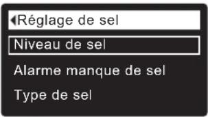 Ecowater eVOLUTION Boost 300 - RÉGLAGE MANUEL DU NIVEAU DE SEL (Modèle à deux réservoirs 600 Power seulement) - 2