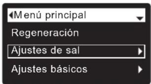 Ecowater eVOLUTION Boost 300 - En el Modelo 600 Power de dos tanques, se debe introducir manualmente el número de nivel de sal cada vez que se añada sal: - 1