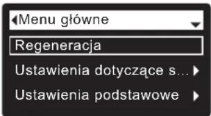 Ecowater eVOLUTION Boost 300 - MENU GŁÓWNE - 1