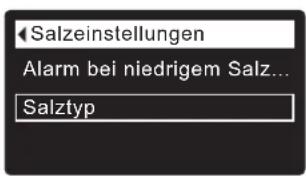 Ecowater eVOLUTION Boost 300 - EINSTELLEN DES SALZTYPS - 2