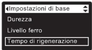 Ecowater eVOLUTION Boost 300 - IMPOSTAZIONE DELL'ORARIO DI AVVIO DI UNA RIGENERAZIONE - 2