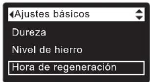 Ecowater eVOLUTION Boost 300 - FIJAR LA HORA DE INICIO DE LA REGENERACIÓN - 2