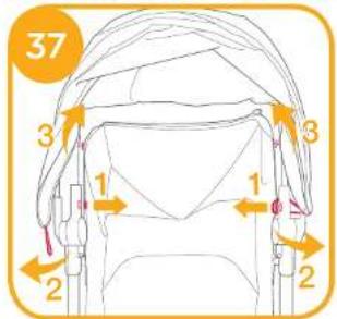 Joie Pact Lite DLX - Detach Soft Goods - 1