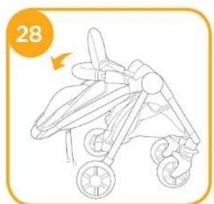 Joie Pact Lite DLX - IMPORTANT - KEEP THESE INSTRUCTIONS FOR FUTURE REFERENCE. Stroller Assembly - 30