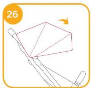 Joie Pact Lite DLX - IMPORTANT - KEEP THESE INSTRUCTIONS FOR FUTURE REFERENCE. Stroller Assembly - 26