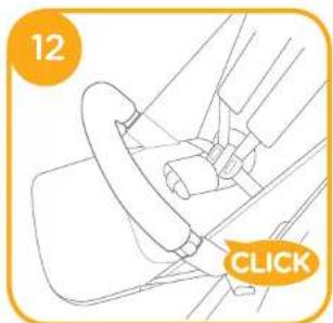 Joie Pact Lite DLX - IMPORTANT - KEEP THESE INSTRUCTIONS FOR FUTURE REFERENCE. Stroller Assembly - 12