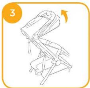 Joie Pact Lite DLX - IMPORTANT - KEEP THESE INSTRUCTIONS FOR FUTURE REFERENCE. Stroller Assembly - 3