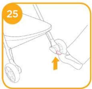 Joie Pact Lite DLX - IMPORTANT - KEEP THESE INSTRUCTIONS FOR FUTURE REFERENCE. Stroller Assembly - 23