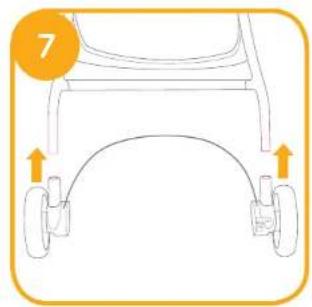 Joie Pact Lite DLX - IMPORTANT - KEEP THESE INSTRUCTIONS FOR FUTURE REFERENCE. Stroller Assembly - 7