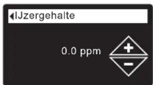 Ecowater eVOLUTION Power 600 - IJZERGEHALTE INSTELLEN - 3