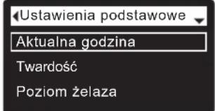 Ecowater eVOLUTION Power 600 - USTAWIENIE AKTUALNEJ GODZINY - 2