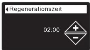 Ecowater eVOLUTION Power 600 - EINSTELLEN DER STARTZEIT FÜR DIE REGENERATION - 3