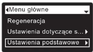 Ecowater eVOLUTION Power 600 - USTAWIENIE CZASU ROZPOCZECIA REGENERACJI - 1