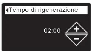 Ecowater eVOLUTION Power 600 - IMPOSTAZIONE DELL'ORARIO DI AVVIO DI UNA RIGENERAZIONE - 3