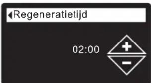 Ecowater eVOLUTION Power 600 - REGENERATIESTARTTIJD INSTellen - 3