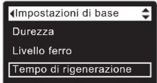 Ecowater eVOLUTION Power 600 - IMPOSTAZIONE DELL'ORARIO DI AVVIO DI UNA RIGENERAZIONE - 2