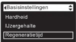 Ecowater eVOLUTION Power 600 - REGENERATIESTARTTIJD INSTellen - 2