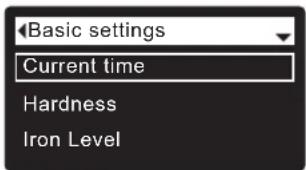 Ecowater eVOLUTION Power 600 - SETTING THE CURRENT TIME - 2