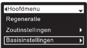 Ecowater eVOLUTION Power 600 - REGENERATIESTARTTIJD INSTellen - 1