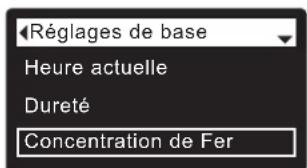 Ecowater eVOLUTION Power 600 - RéGLAGE DE LA TENEUR EN FER - 2