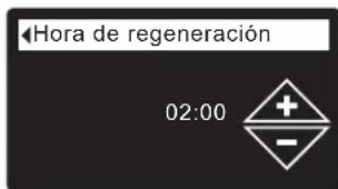 Ecowater eVOLUTION Power 600 - FIJAR LA HORA DE INICIO DE LA REGENERACION - 3