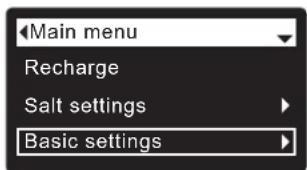Ecowater eVOLUTION Compact 200 - SETTING RECHARGE START TIME - 1