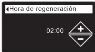 Ecowater eVOLUTION Boost 400 - FIJAR LA HORA DE INICIO DE LA REGENERACION - 3