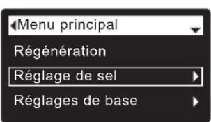 Ecowater eVOLUTION Boost 400 - RéGLAGE DU TYPE DE SEL - 1