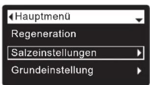 Ecowater eVOLUTION Boost 400 - EINSTELLLEN DES SALZTYPES - 1