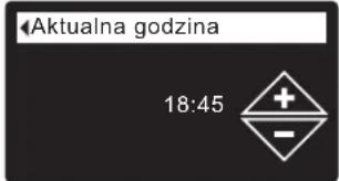 Ecowater eVOLUTION Boost 400 - USTAWIENIE AKTUALNEJ GODZINY - 3