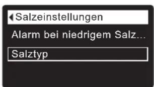 Ecowater eVOLUTION Power 500 - EINSTELLLEN DES SALZTYPES - 2