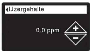 Ecowater eVOLUTION Power 500 - IJZERGEHALTE INSTELLEN - 3