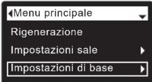 Ecowater eVOLUTION Power 500 - IMPOSTAZIONE DELL'ORARIO DI AVVIO DI UNA RIGENERAZIONE - 1